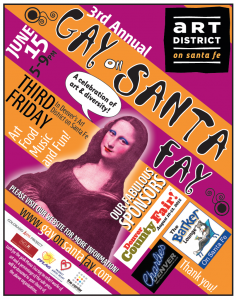 Gay on Santa Fay poster