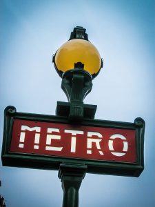 The beautiful Metro signs of Paris