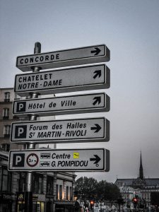 Signs in Paris