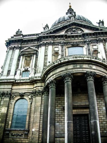 St Paul's Cathedral, getting cleaned